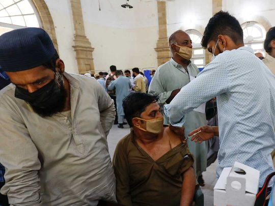 تطعيم باكستان كوفيد
